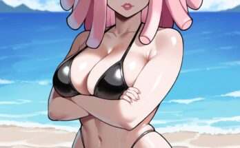 Mei Hatsume Sexy Bikini by Xuneai | My Hero Academia