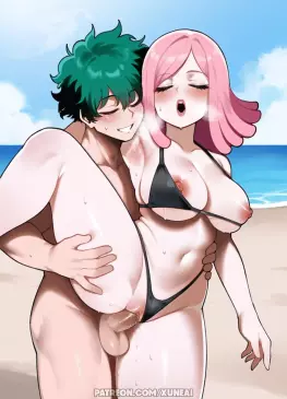 Mei Hatsume X Izuku Midoriya In Heat by Xuneai | My Hero Academia