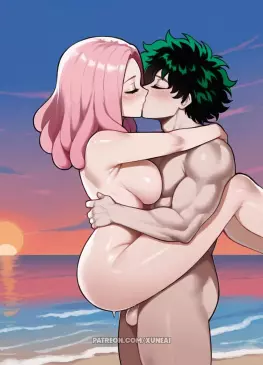 Izuku Midoriya X Mei Hatsume Happy Ending by Xuneai | My Hero Academia