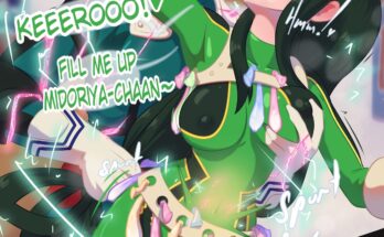 Ochako Uraraka Can’t Wait Deku and Tsuyu Asui by hornygraphite | My Hero Academia