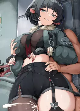 Jane Doe Thighjob by renetan | Zenless Zone Zero