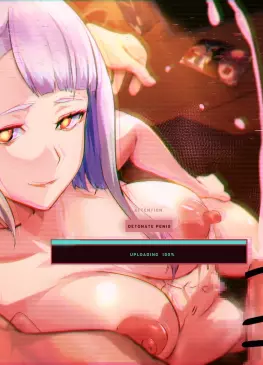 Lucy Hack Your Gun by cafekun | Cyberpunk Edgerunners