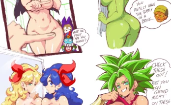 Future Mai, Cheelai, Launch and Kefla by lewdamone | Dragon Ball