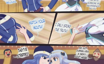 Juvia Lockser Vs Touka Minicomic by hornygraphite | Fairy Tail