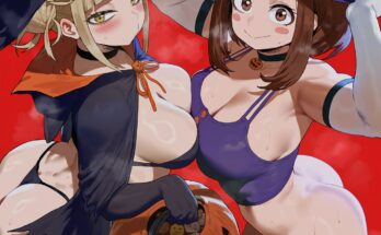 Sexy With Himiko Toga and Ochako Uraraka by Shexyo | My Hero Academia