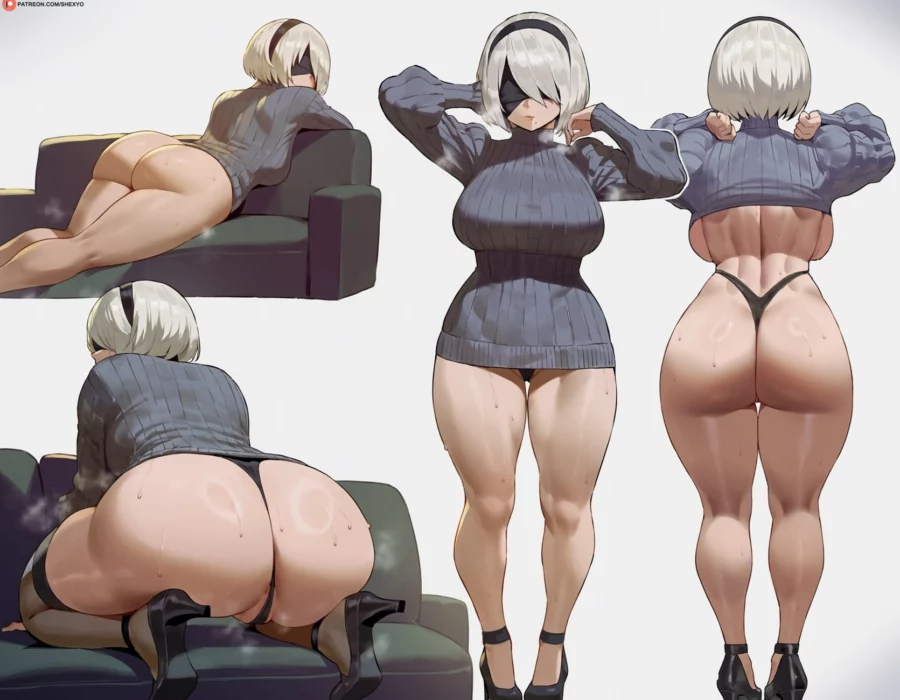 2B The Virgin Killer by Shexyo – Nier Automata Hentai 1 2B The Virgin Killer by Shexyo – Nier Automata
