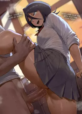 Fucking Rukia on Her School Uniform by Shexyo | Bleach