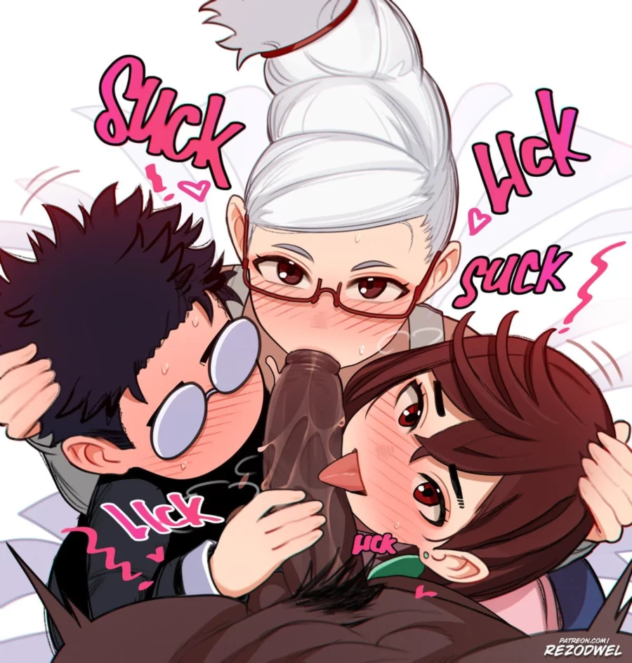 Seiko, Momo and Sus Okarun by rezodwel | Dandadan Hentai 1 Seiko, Momo and Sus Okarun by rezodwel Dandadan