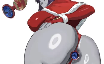Butt Plugged Santa Raven by hintobento | DC