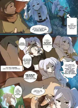 Frieren Giving Warm Handjob For Stranger by pinkseito | Sousou no Frieren