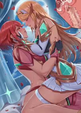Futa Pyra X Mythra by exlic | Xenoblade