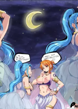 Vivi and Nami Belly Dancer With Tits – Lewdamone – One Piece