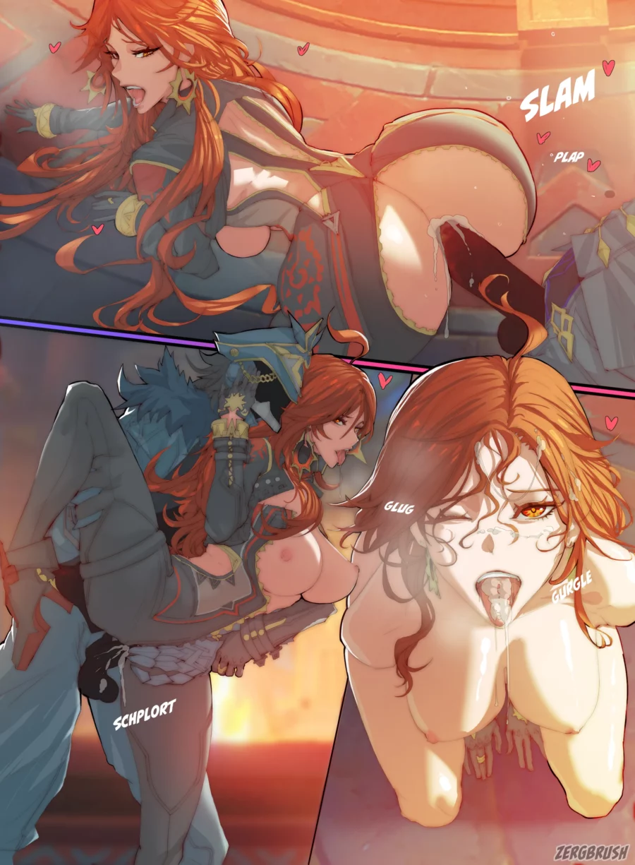 Capitano X Mavuika – zergbrush – Genshin Impact Hentai 1 Capitano X Mavuika – zergbrush – Genshin Impact