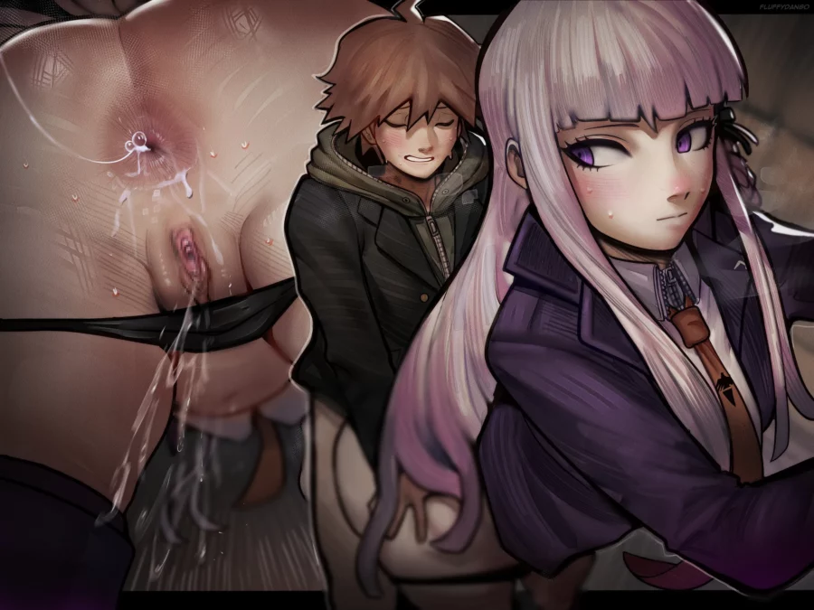 Makoto Naegi X Kyoko Kirigiri – Fluffydango – Danganronpa Hentai 1 Makoto Naegi X Kyoko Kirigiri – Fluffydango – Danganronpa