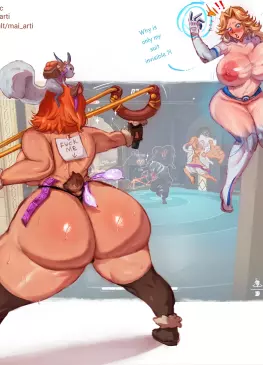 Squirrel Girl Vs Invisible Woman – Mai Arti – Marvel Rivals