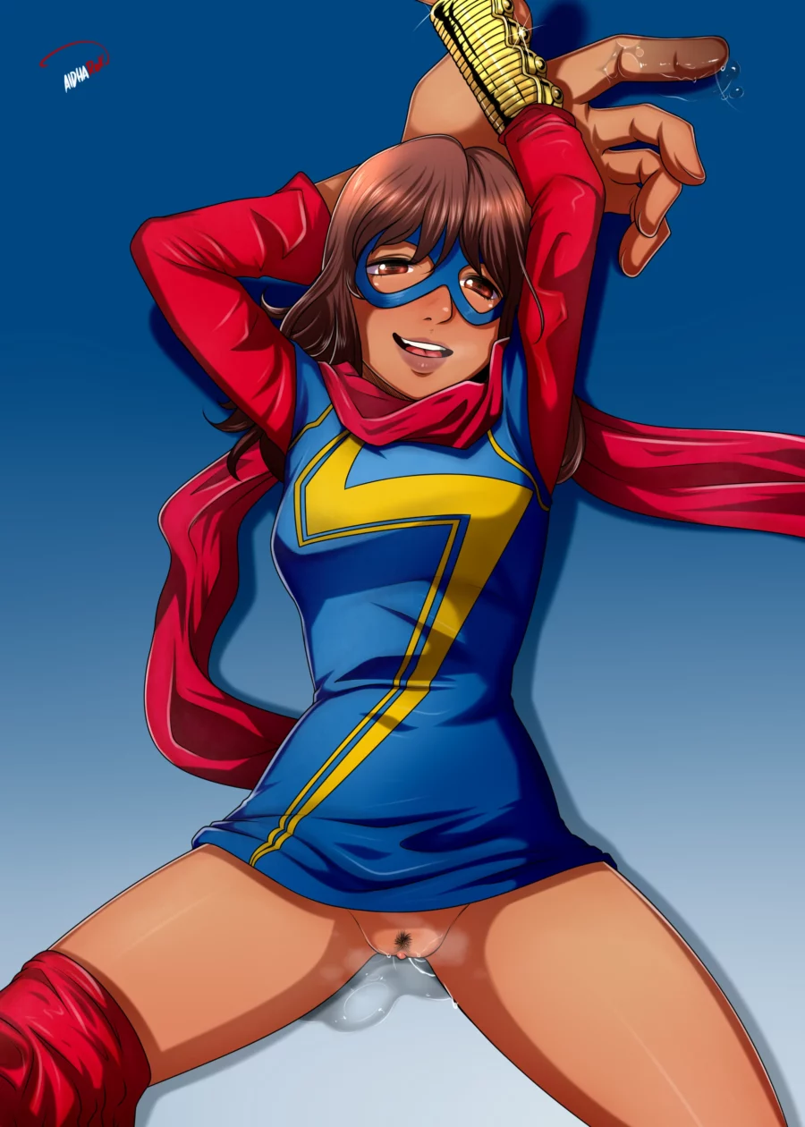Ms. Marvel (Kamala Khan) Wet Pussy by aldharoku – Marvel Hentai 1 Ms. Marvel (Kamala Khan) Wet Pussy by aldharoku – Marvel