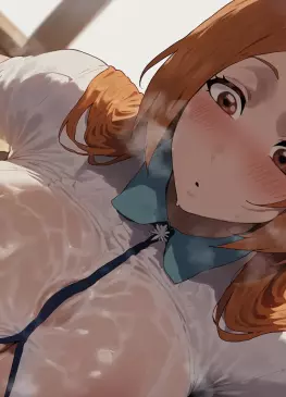 Orihime Inoue Paizuri Under Clothes by Shexyo – Bleach