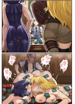 Whitley Schnee Buying Sex With Blake Belladonna and Yang Xiao Long by Nico-mo – RWBY