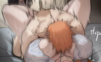 Ichigo Can’t Resist Rangiku Matsumoto’s Gigai by kumkwat art – Bleach