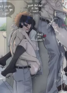 Ichigo X Rukia Public Sex by kumkwat art – Bleach