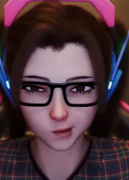 D.Va Correct Gaming Posture R34 Video by ToonyCassie – Overwatch