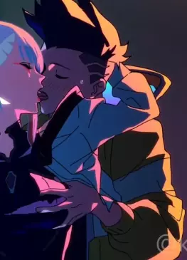 David Melting Inside Lucy’s Mouth by Kokoborohen – Cyberpunk Edgerunners