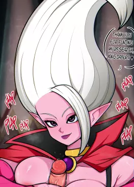 Dr. Arinsu Thanking Dabura by npczoey – Dragon Ball