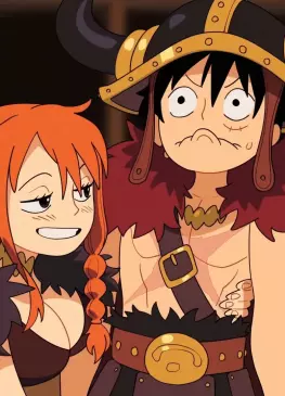 Elbaf Nami and Luffy by Suoiresnu – One Piece