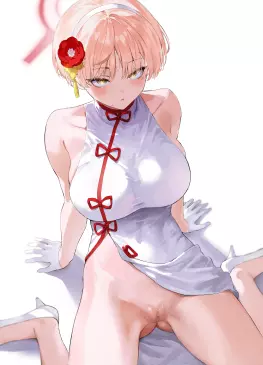 Qipao Marina’s No Underwear by Kuroi Suna – Blue Archive