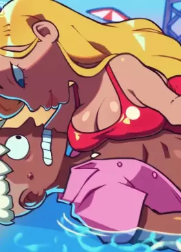 Lifeguard Saving Life by Speedoru – Lilo and Stitch