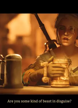 Too Much Cocktail for Ciri by Zmsfm – The Witcher 3