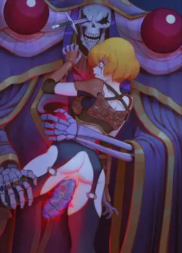 Ainz Vs Clementine by Bartolomeobari – Overlord