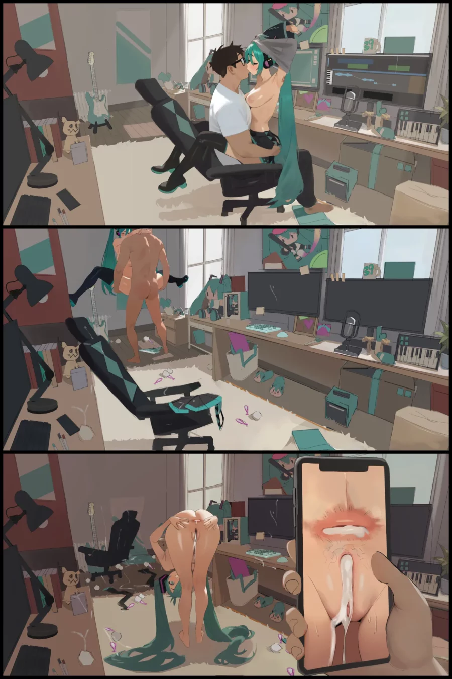 Hatsune Miku’s Goonet Lair by Smewed – Vocaloid