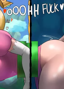 Princess Peach Is Stcuk by Echosaber – Mario