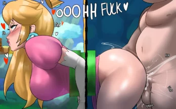Princess Peach Is Stcuk by Echosaber – Mario