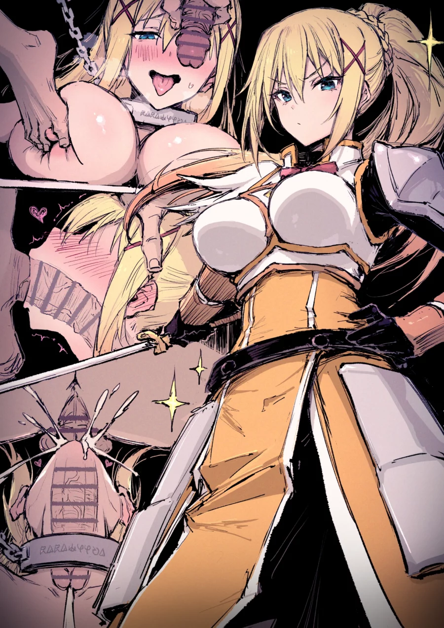 Using Slave Darkness Throat by Haoni – Konosuba Hentai 1 Using Slave Darkness Throat by Haoni – Konosuba