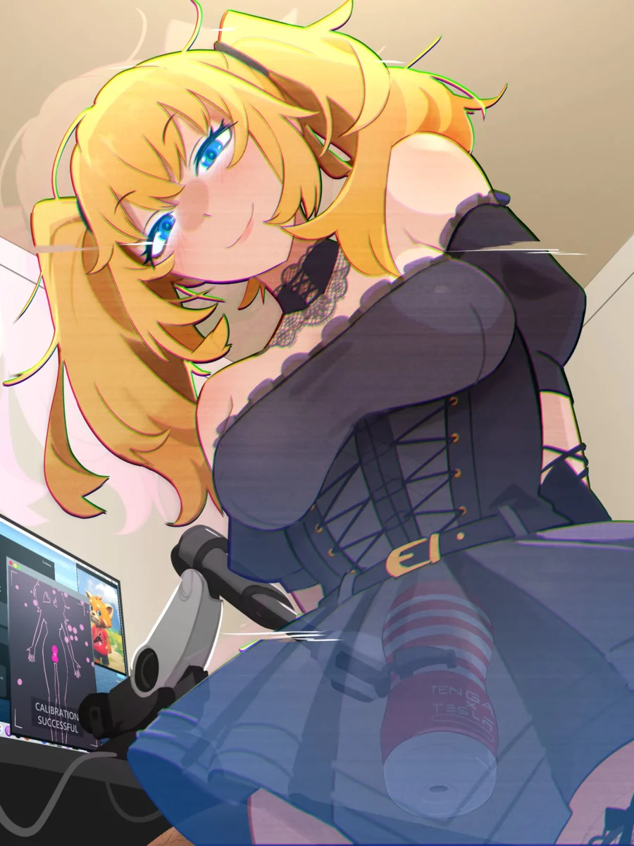 Ani Calibrating Her Tenga by Khyleri – Grok