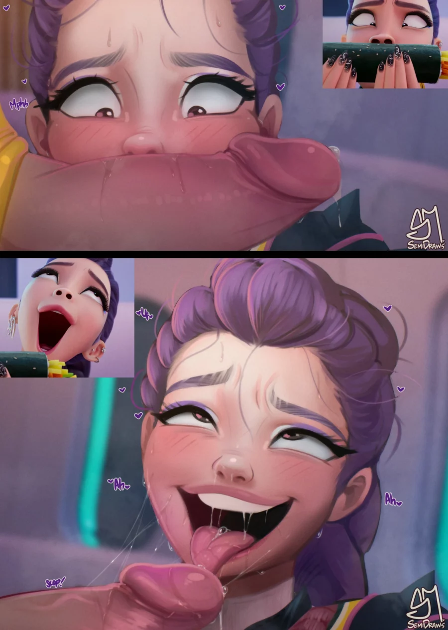 Rumi Love It Long and Thick by Semidraws – Kpop Demon Hunters Hentai 1 Rumi Love It Long and Thick by Semidraws – Kpop Demon Hunters