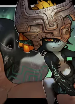Just Fit Inside Midna by Fluffydango – The Legend of Zelda