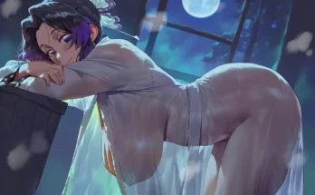 Kochou Shinobu Hanging Breasts by Shexyo – Demon Slayer