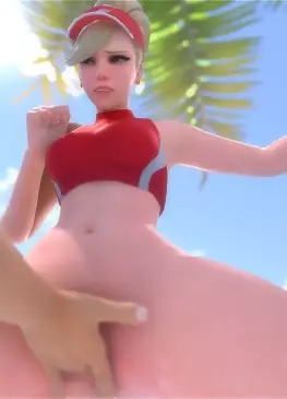 Lifeguard Mercy Saving Life by Rwt4184 – Overwatch