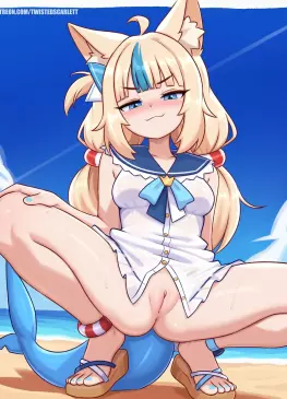 Sameko Saba by Twistedscarlett60 – Indie Vtuber