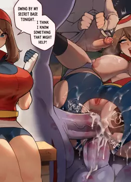Machoke and May Helping Wally Getting Hard by Thiccwithaq – Pokemon