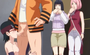 Sakura and Hinata Caught Naruto and Sarada in Action by Mrchungus – Boruto