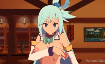 Aqua Lose The Game Against Kazuma by Aikoz28 – Kono Subarashii Sekai Ni Shukufuku Wo!