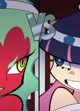 Angel (Stocking) Vs (Scanty) Demon by Suoiresnu – Panty & Stocking With Garterbelt
