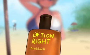 Helping Uzaki Hana With Sunscreen by The Only Shoe – Uzaki-Chan Wa Asobitai!