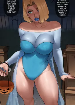 Emma Frost As Elsa for Halloween by Echosaber – Frozen X Marvel