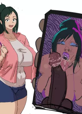 Inko Midoriya Secretly a Snow Bunny by Cyberboi – My Hero Academia