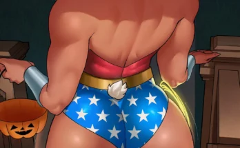 Miruko As Wonder Woman for Halloween by Echosaber – Dc X My Hero Academia
